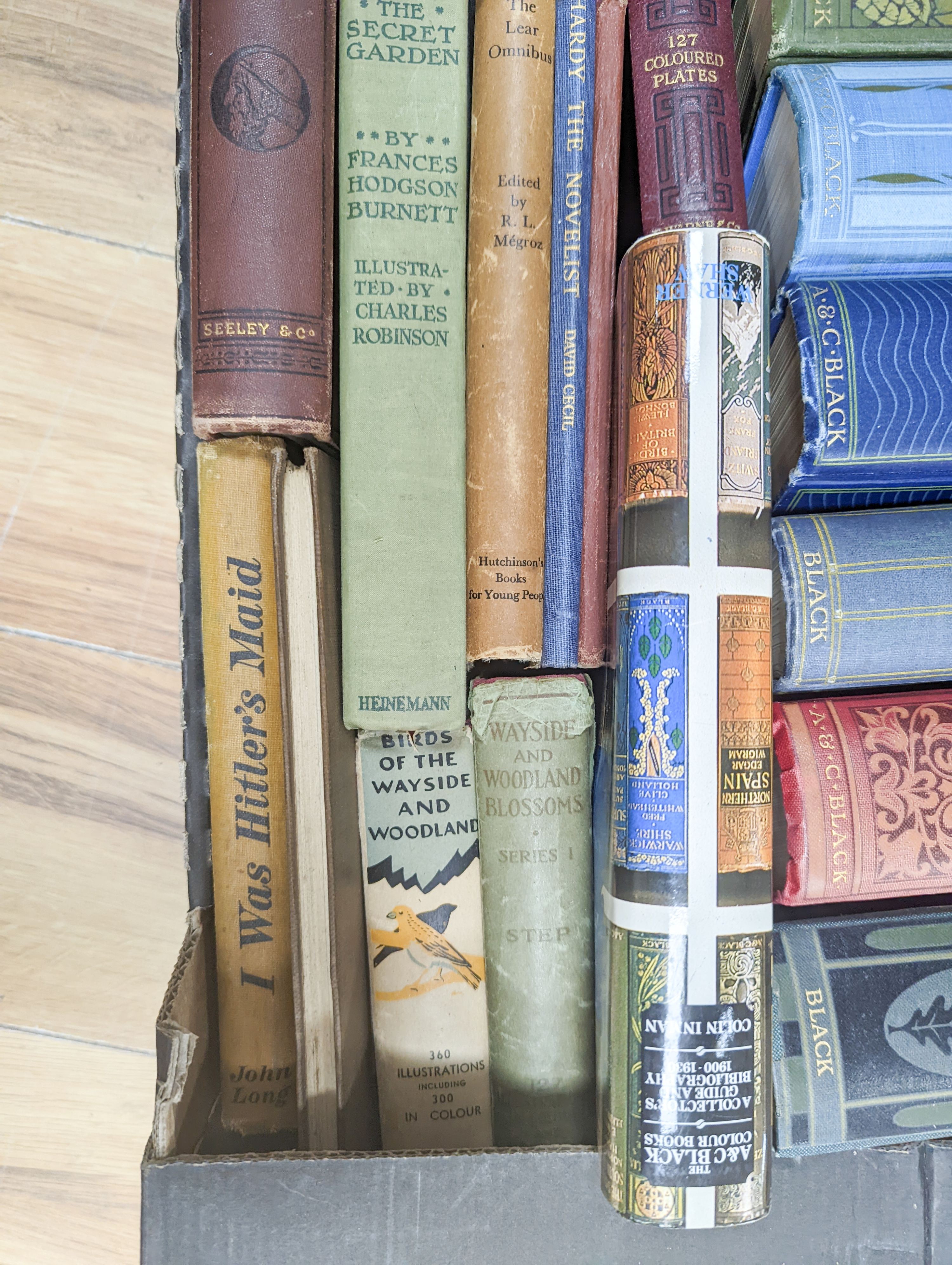 21 works, including A & C Black County and other topographical volumes, together with Inman, Colin - The A & C Black Colour Books, London, 1990